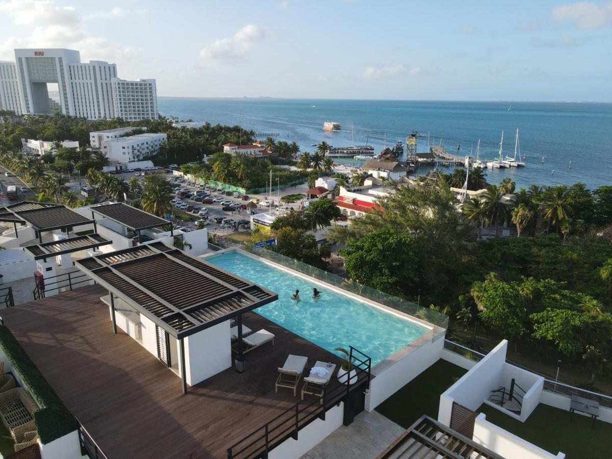Ocean View Cancun Apartment Bagian luar foto